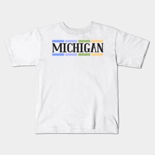 MICHIGAN ART Kids T-Shirt